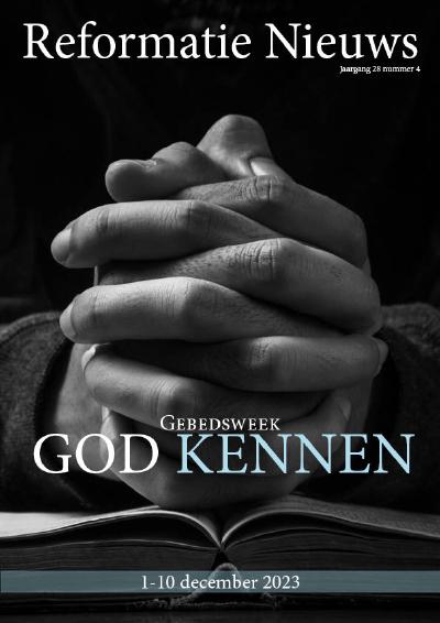 Omslag Gebedsweek: GOD Kennen